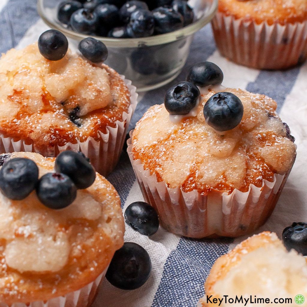 The best Bisquick blueberry muffins recipe.
