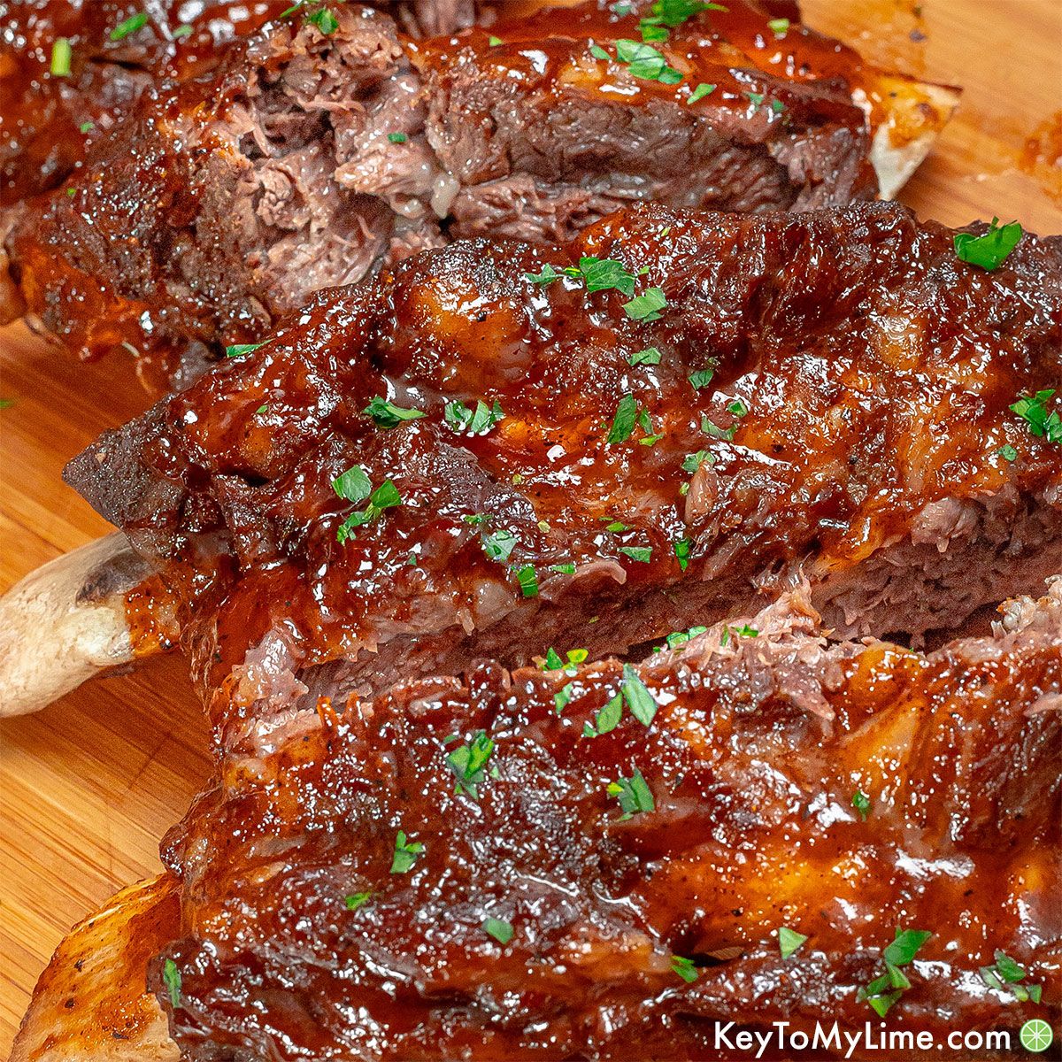 The best Instant Pot beef ribs recipe.